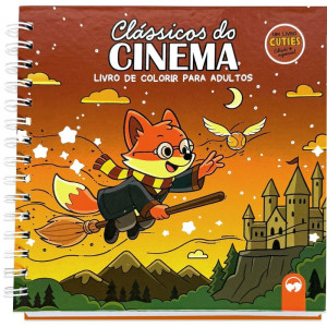 Livro De Colorir Classicos Do Cinema Cuties 80p