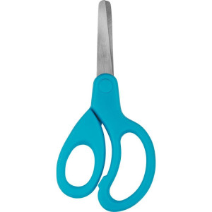 Tesoura Escolar Curva 13cm 3 Cores Neon-128076-15029