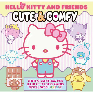 Livro Infantil Colorir Cute E Comfy Hello Kitty