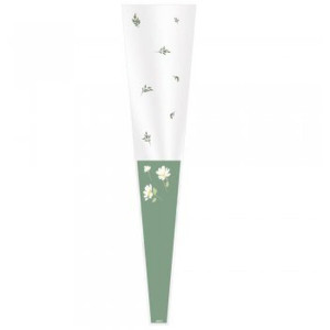 Botao Cone Daisy Perolizado 12x3x50cm