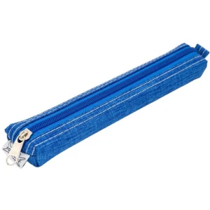 Estojo Simples Tecido Pop Azul Liberty