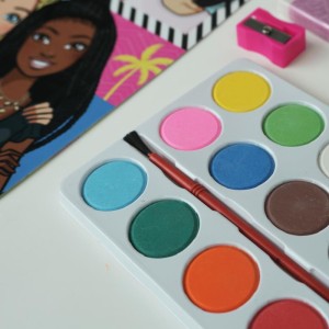 Livro Aquarela Barbie Minikit C/aquarela-127583-49530