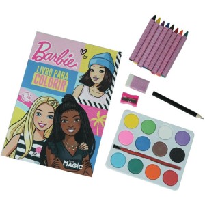 Livro Aquarela Barbie Minikit C/aquarela-127583-91471