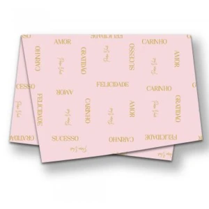 Poli Sujinho Decorado 49x69cm Essencia Rosa Quartz