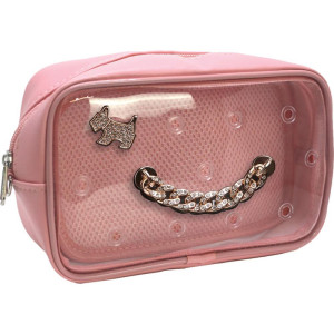 Estojo Box Itabag Com Pin+corrente Rose