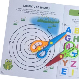 Livro De Atividades P/criar E Brincar C/as Letras-127596-16092