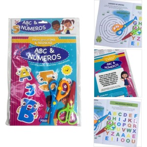 Livro De Atividades P/criar E Brincar C/as Letras-127596-81890