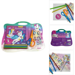 Livro De Colorir Unicornios Recorte E Cole