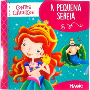 Livro Infantil Ilustrado Pequena Sereia Contos Classicos-127603-88525