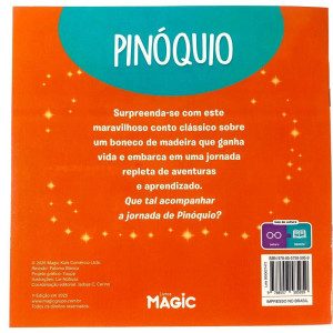 Livro Infantil Ilustrado Pinoquio Contos Classicos-127600-58869