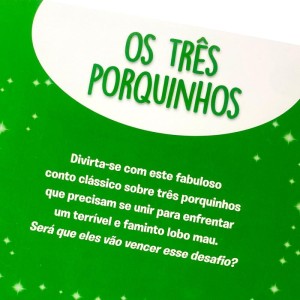 Livro Infantil Ilustrado Tres Porquinhos Contos Classicos-127597-47426