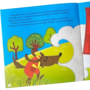 Livro Infantil Ilustrado Tres Porquinhos Contos Classicos-127597-72605