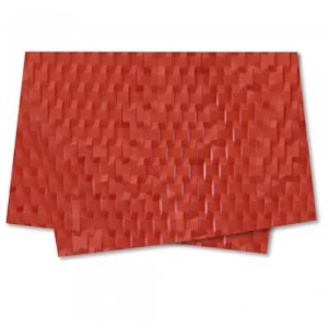 Papel Colmeia 50x50cm Vermelho