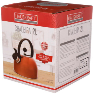 Utensilio Domestico Chaleira Inox Rose Gold 2l-126196-44393