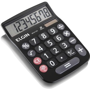 Calculadora De Mesa 8 Dig. Mv4133 C/visor Preta-127203-45357