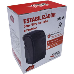 Estabilizador Eternity 300va Biv. Saida 115v-126199-91289