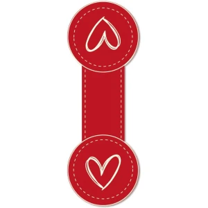 Etiqueta Adesiva Feito Com Amor 110mmx235mm