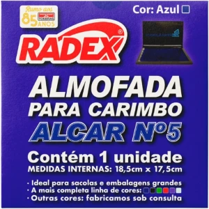 Almofada Carimbo N.5 Azul