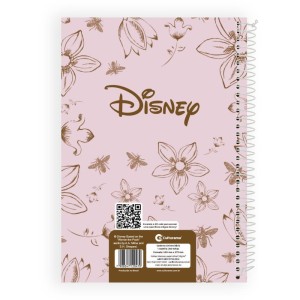 Caderno 01x1 Capa Dura Pooh E Marie 80fls Classicos-125646-76560