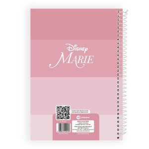 Caderno 01x1 Capa Dura Pooh E Marie 80fls Classicos-125646-83022