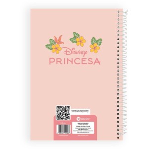Caderno 01x1 Capa Dura Princesas 80fls-125647-22801