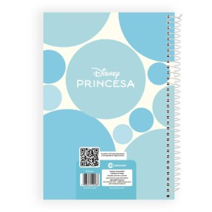 Caderno 01x1 Capa Dura Princesas 80fls-125647-82569