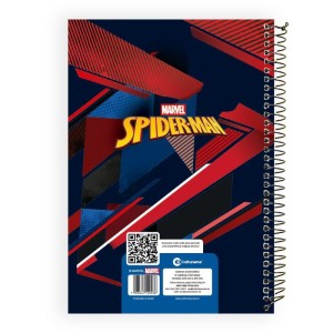 Caderno 10x1 Capa Dura Marvel 160fls-125640-42416