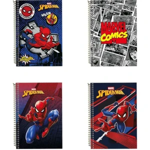 Caderno 10x1 Capa Dura Marvel 160fls