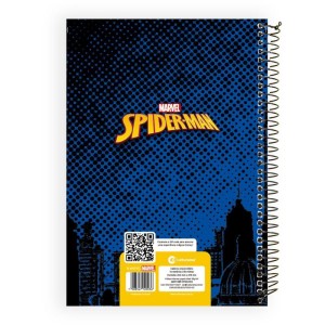 Caderno 10x1 Capa Dura Marvel 160fls-125640-80762