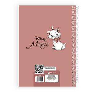 Caderno 10x1 Capa Dura Pooh E Marie 160fls Classicos-125641-22348