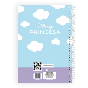 Caderno 10x1 Capa Dura Princesas 160fls-125642-60144