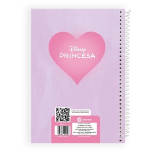 Caderno 10x1 Capa Dura Princesas 160fls-125642-93774