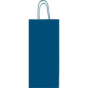 Embalagem Para Garrafa Sacola Azul Escuro 13,5x35x8cm-128095-95269