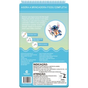 Livro Aquabook Stitch 24,5x10cm 10pgs-125636-18460