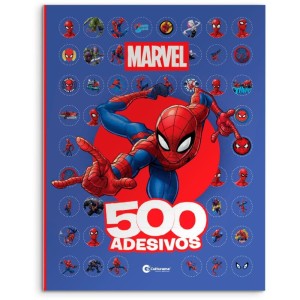 Livro Com Adesivos Homem Aranha 40p C/500adesivos