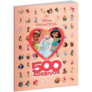 Livro Com Adesivos Princesas 40p C/500 Adesivos-125637-29565