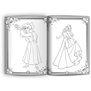 Livro Com Adesivos Princesas 40p C/500 Adesivos-125637-48374
