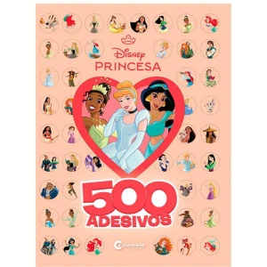 Livro Com Adesivos Princesas 40p C/500 Adesivos