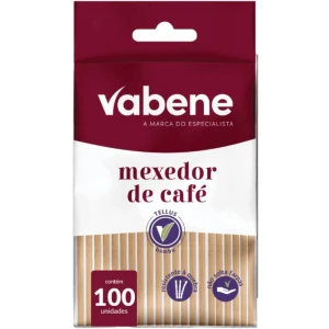 Palheta Descartavel Mexedor De Cafe Bambu