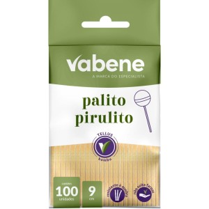 Palito De Madeira P/pirulito 9cm-125658-95284