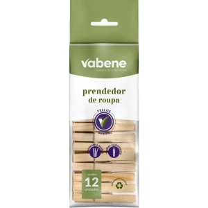 Prendedor De Roupa Bambu 7cm