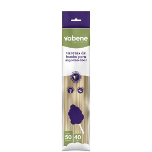 Vareta Para Doce Algodao Doce Bambu 40cm