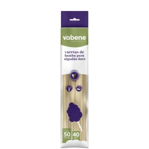 Vareta Para Doce Algodao Doce Bambu 40cm