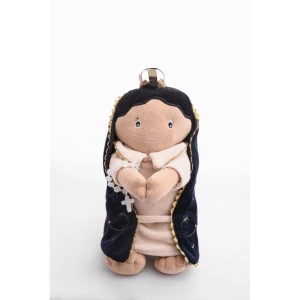 Boneca De Pelucia Religioso Nossa Senhora 32cm