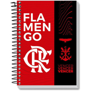 Caderno 10x1 Capa Dura Flamengo 160fls-128116-34187