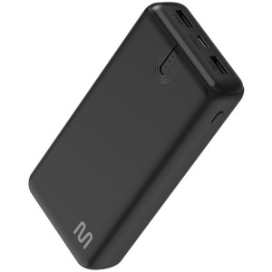 Carregador Portatil 20.000mah C/luz Indicad.bat.pt-128128-35161