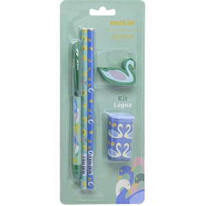 Kit Escolar Cicero 1can+2lapis+1borr+1apont-125673-50709