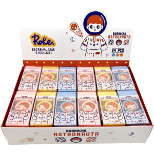 Borracha Decorada Roke Astronauta (s)-125424-44578