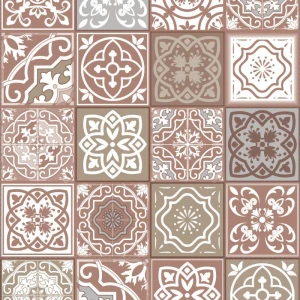 Toalha Termica Azulejo Marrom 1,40 X 30m.