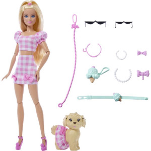 Barbie Fashion Malibu E Cão Combinação Looks-121198-89837